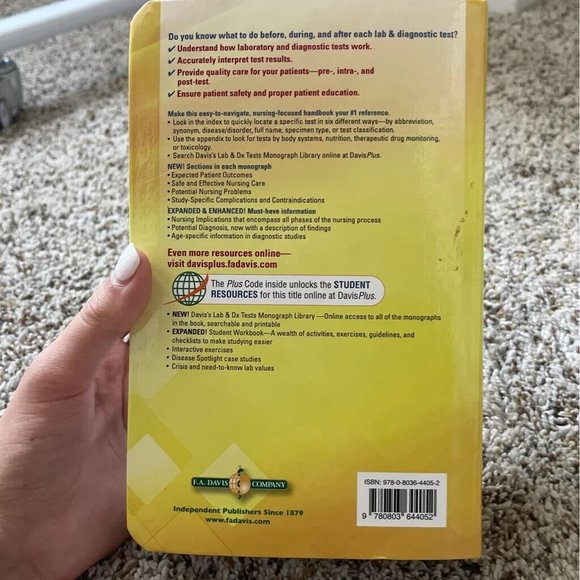 Laboratory and Diagnostic Tests with Nursing Implications by Mickey L. Bladh - Picture 3 of 4